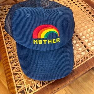 *NWT Mother The 10-4 Corduroy & Mesh Trucker Hat